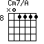 Cm7/A=N01111_8
