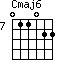 Cmaj6=011022_7