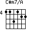 C#m7/A=113122_4