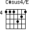 C#sus4/E=111321_4