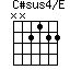 C#sus4/E=NN2122_1