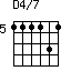 D4/7=111131_5