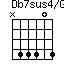 Db7sus4/Gb=N44404_1
