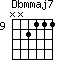 Dbmmaj7=NN2111_9