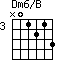 Dm6/B=N01213_3