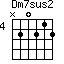 Dm7sus2=N20212_4