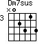 Dm7sus=N02313_3