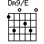 Dm9/E=130230_1