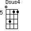 Dsus4=0311_5