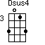 Dsus4=3013_3