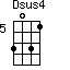 Dsus4=3031_5