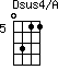 Dsus4/A=0311_5