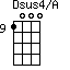 Dsus4/A=1000_9