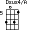 Dsus4/A=3031_5