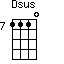 Dsus=1110_7