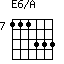 E6/A=111333_7
