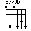 E7/Db=040434_1