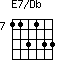 E7/Db=113133_7