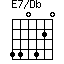 E7/Db=440420_1