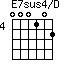E7sus4/D=000102_4