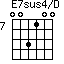 E7sus4/D=003100_7