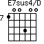 E7sus4/D=100300_7
