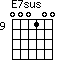 E7sus=000100_9