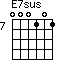 E7sus=000101_7