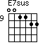 E7sus=001122_9