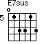 E7sus=013313_5