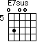 E7sus=0300_5