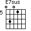 E7sus=0301_5