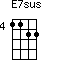 E7sus=1122_4