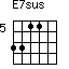 E7sus=3311_5