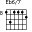 Eb6/7=131112_8