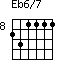 Eb6/7=231111_8
