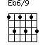 Eb6/9=131313_1