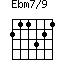 Ebm7/9=211321_1
