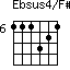 Ebsus4/F#=111321_6