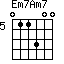 Em7Am7=011300_5