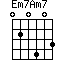 Em7Am7=020403_1