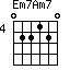 Em7Am7=022120_4