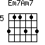Em7Am7=311313_5