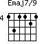 Emaj7/9=131121_4