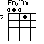 Em/Dm=0001_7