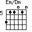 Em/Dm=311010_5