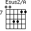 Esus2/A=003311_7