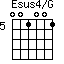 Esus4/G=001001_5