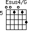 Esus4/G=001013_5