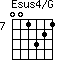 Esus4/G=001321_7
